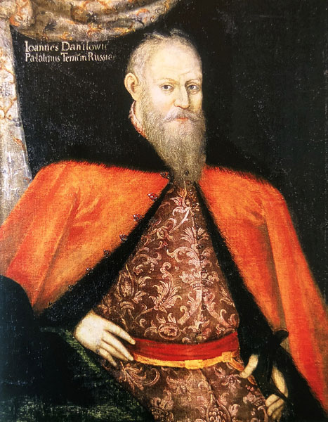 Портрет воєводи Івана Даниловича. 1620 р. <a href="https://pl.wikipedia.org/wiki/Jan_Dani%C5%82owicz_(wojewoda_ruski) ">Джерело ілюстрації</a>